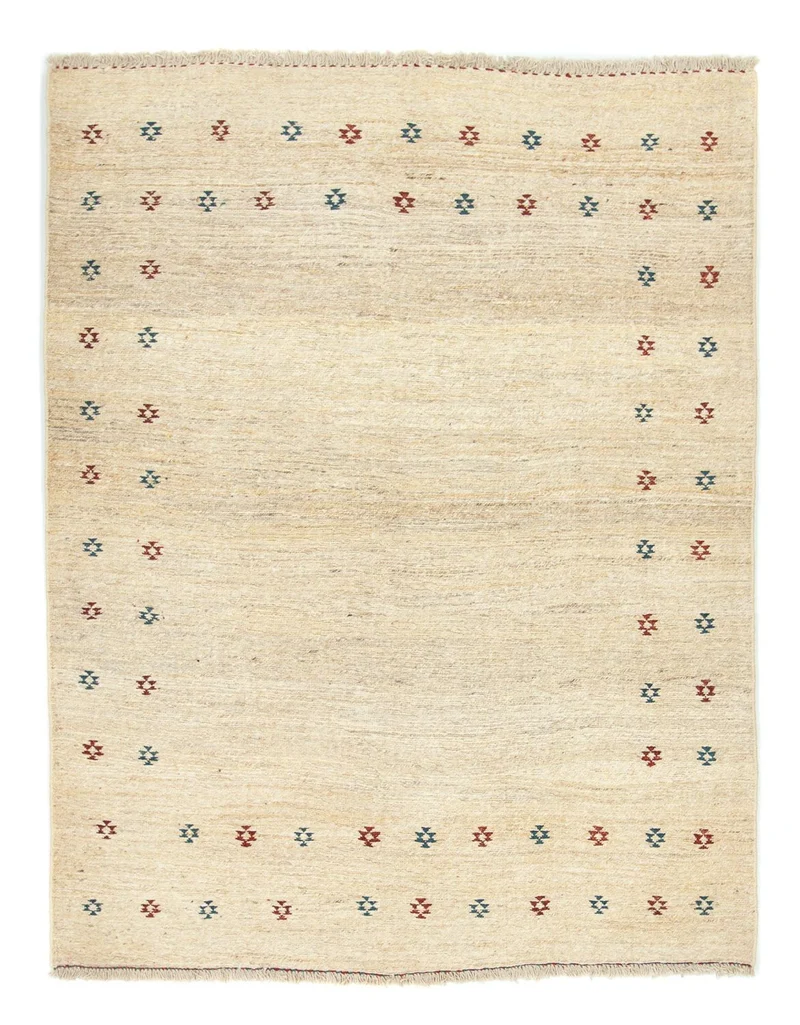 Gabbeh Teppich - Perser 150 x 190 cm - beige