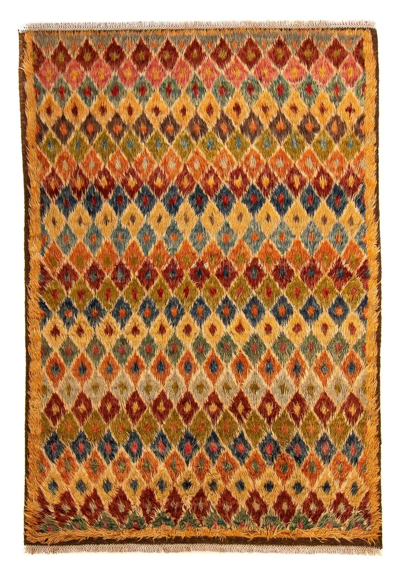 Berber Teppich 168 x 256 cm - mehrfarbig