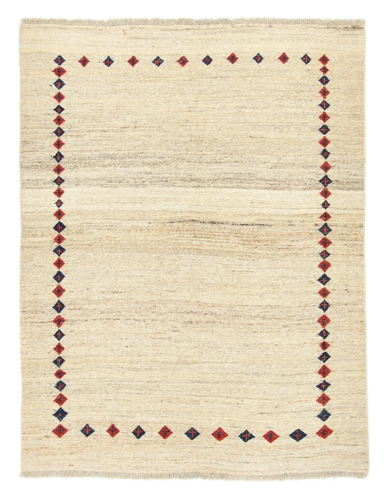 Gabbeh Teppich - Perser 148 x 192 cm - beige