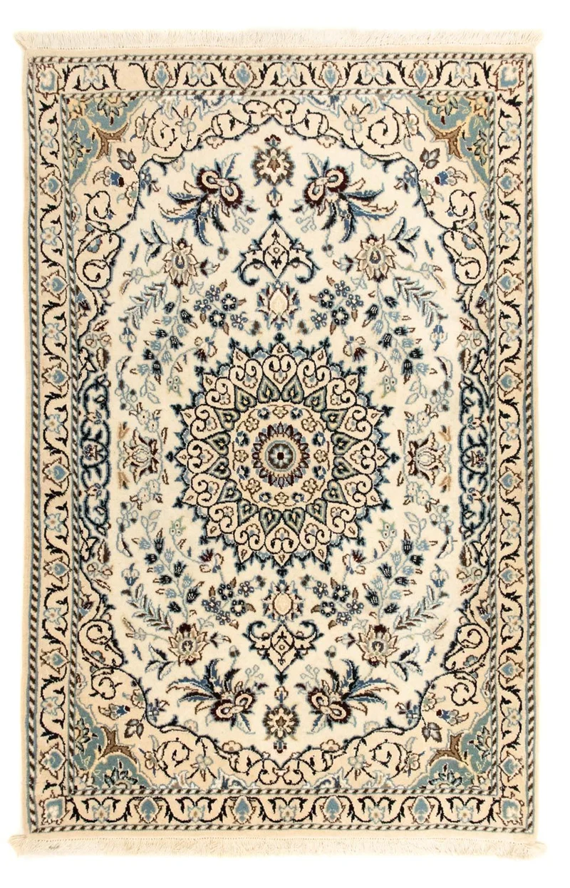 Perserteppich - Nain - Royal 85 x 132 cm - beige