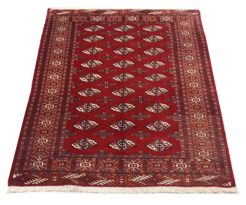 Afghan Teppich 120 x 165 cm - rot