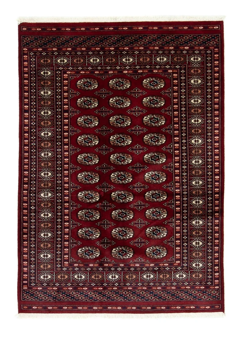 Afghan Teppich - Buchara 125 x 177 cm - rot