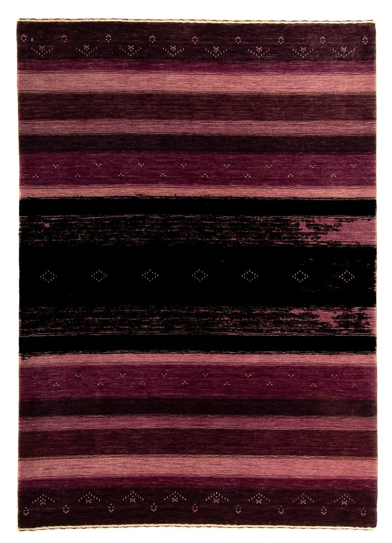 Gabbeh Teppich - Loribaft Softy 170 x 243 cm - mehrfarbig