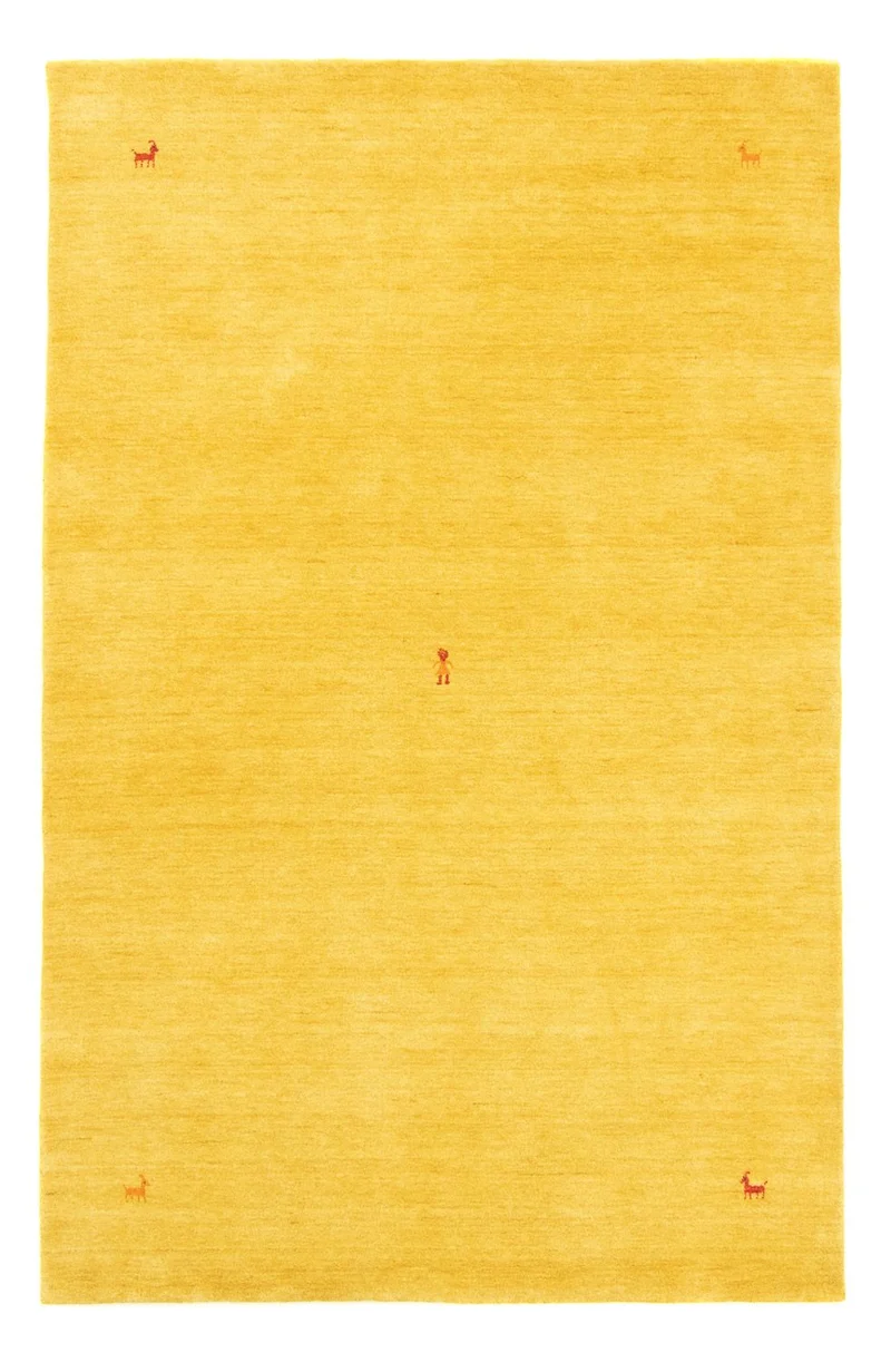 Gabbeh Teppich - Softy 250 x 300 cm - gold