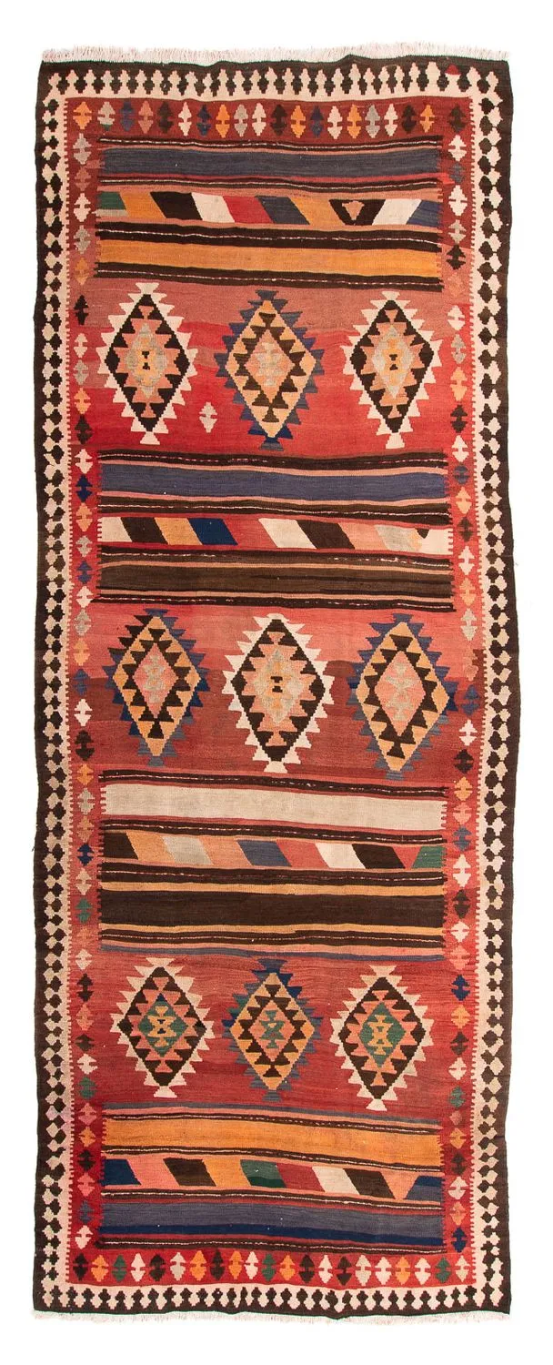 Kelim Teppich - Old 170 x 390 cm - mehrfarbig
