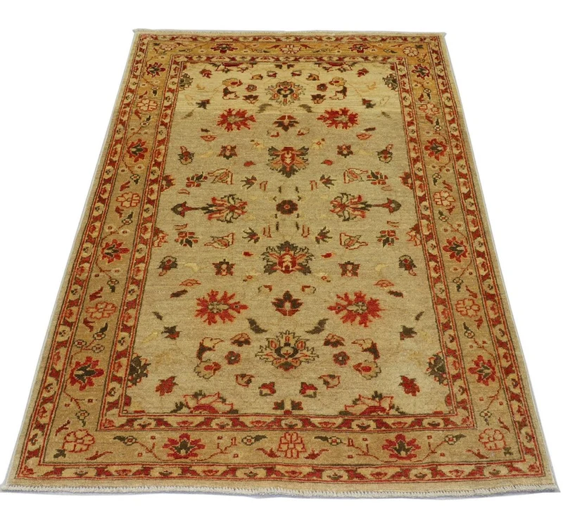 Ziegler Teppich 114 x 172 cm - dunkelbeige