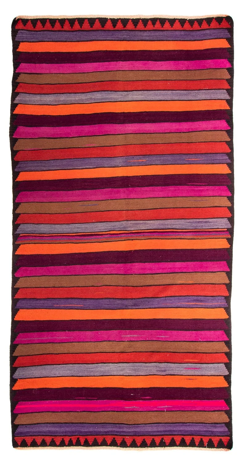 Kelim Teppich - Old 190 x 340 cm - mehrfarbig