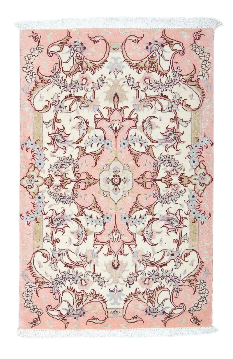 Perserteppich - Täbriz - Royal 60 x 91 cm - beige
