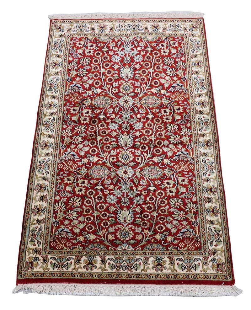 Seidenteppich - Kaschmir Seide 77 x 124 cm Teppichbrücke