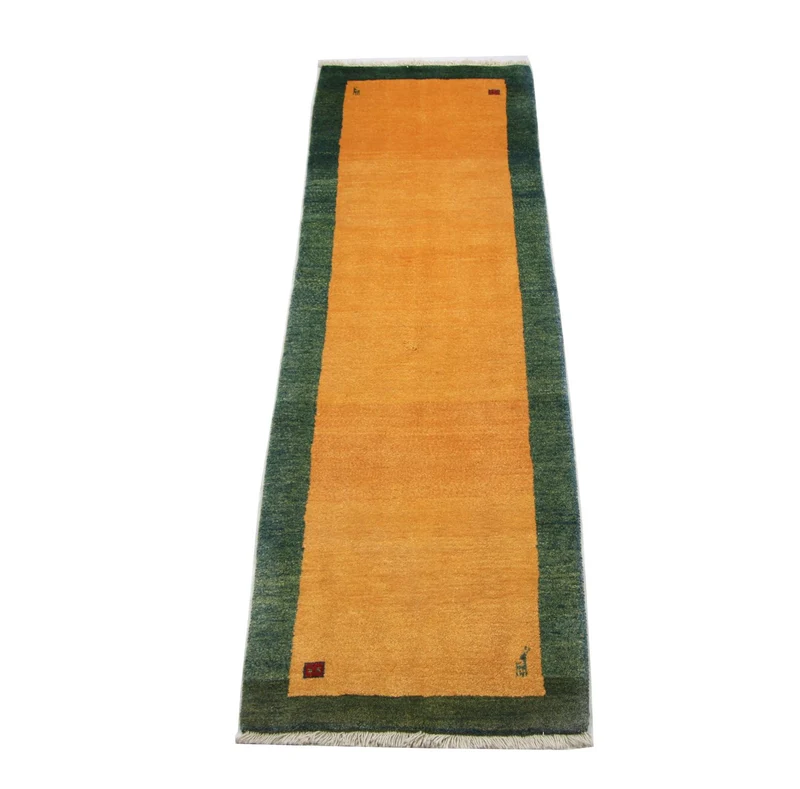 Gabbeh Teppich - Perser 86 x 285 cm - orange