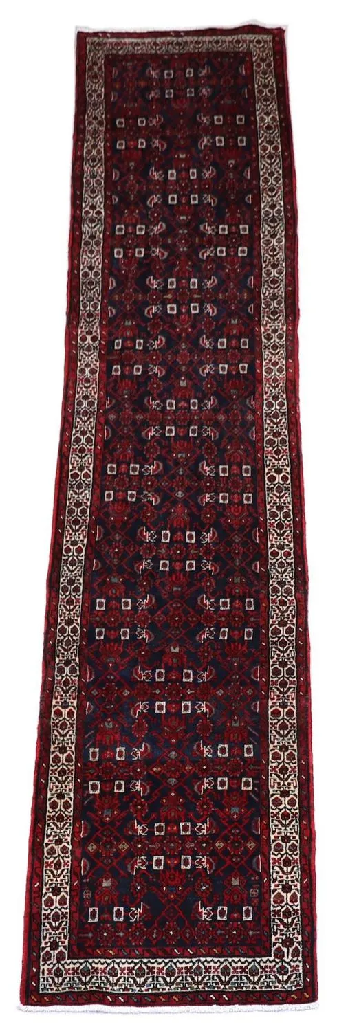 Perserteppich - Nomadic 87 x 403 cm - dunkelblau