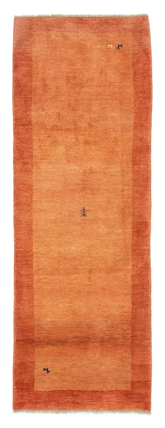 Gabbeh Teppich - Perser 101 x 294 cm - rost