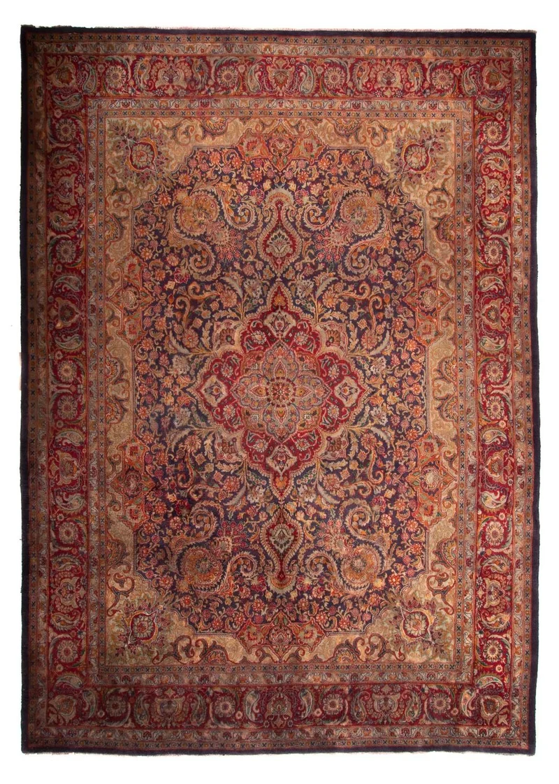Orientteppich 295 x 383 cm - dunkelrot