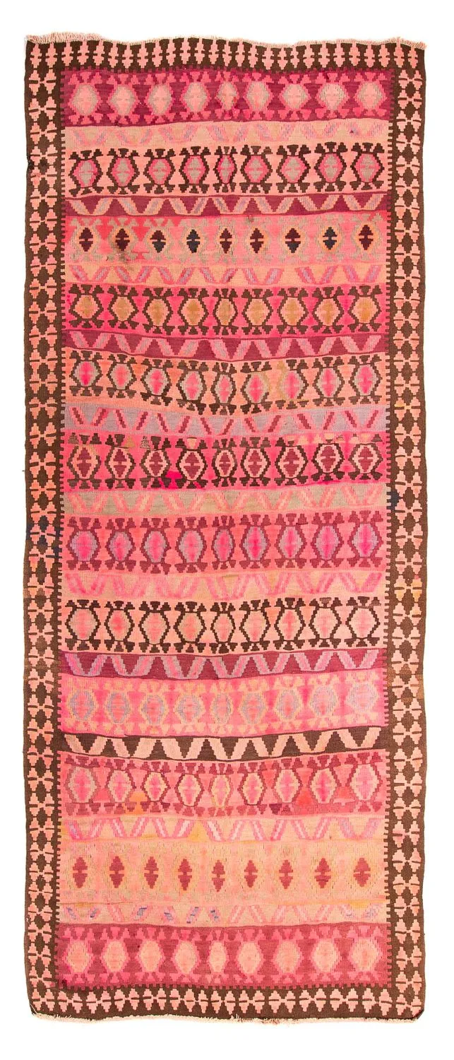 Kelim Teppich - Old 178 x 390 cm - mehrfarbig