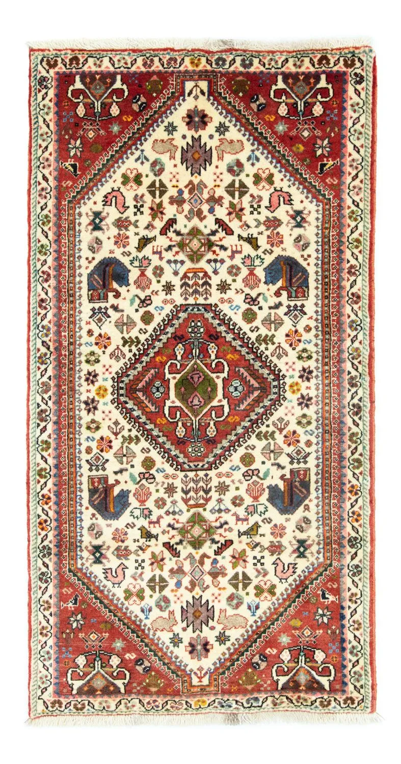 Perserteppich - Nomadic 77 x 150 cm - beige