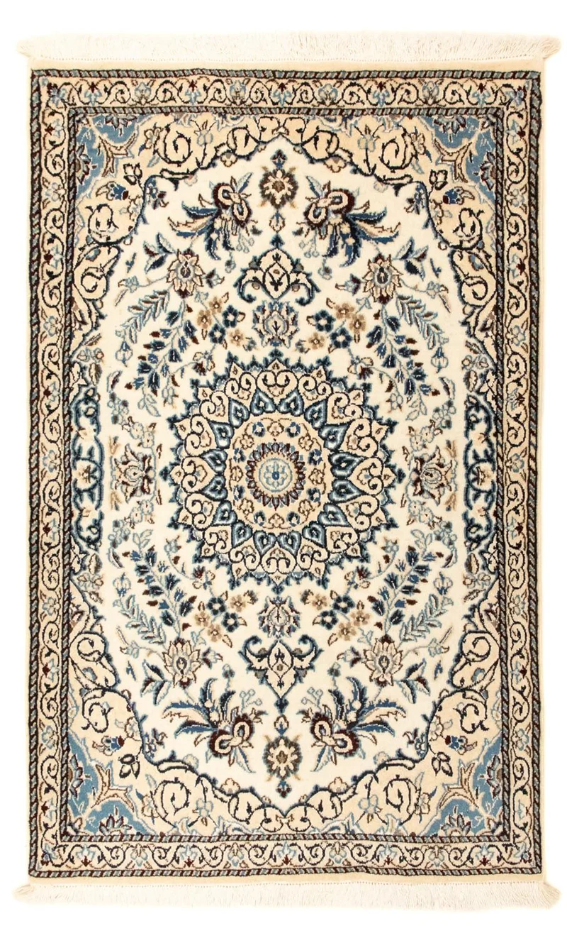 Perserteppich - Nain - Royal 83 x 130 cm - beige
