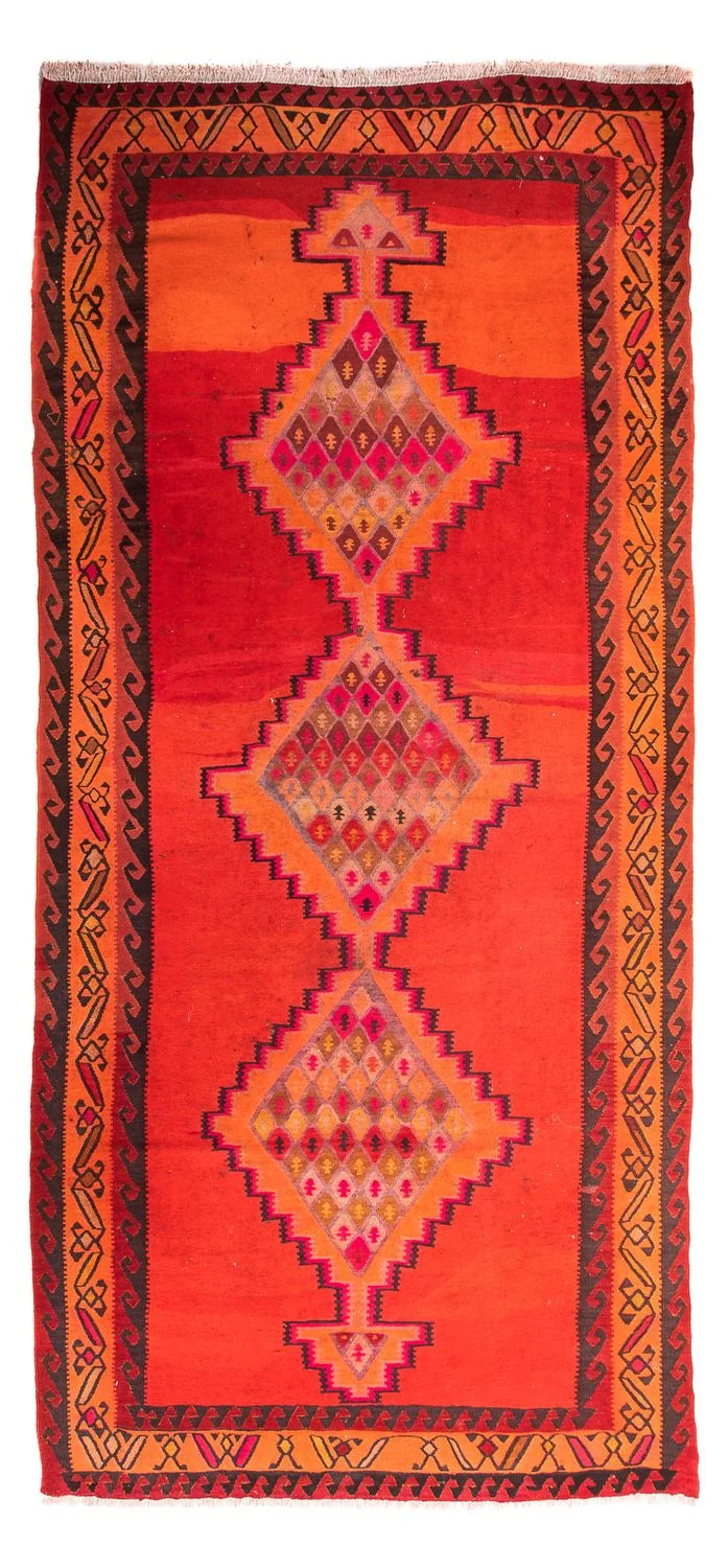 Kelim Teppich - Old 180 x 380 cm - mehrfarbig