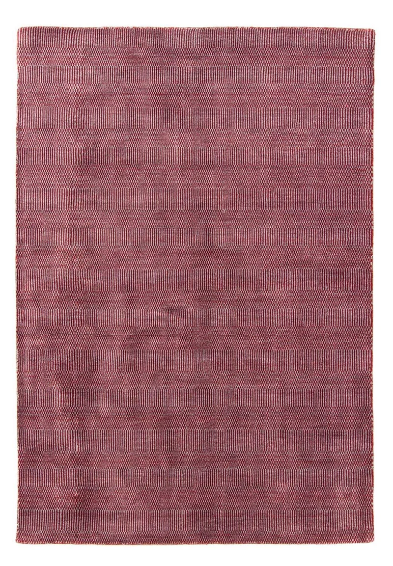 Designer Teppich 142 x 201 cm - rot