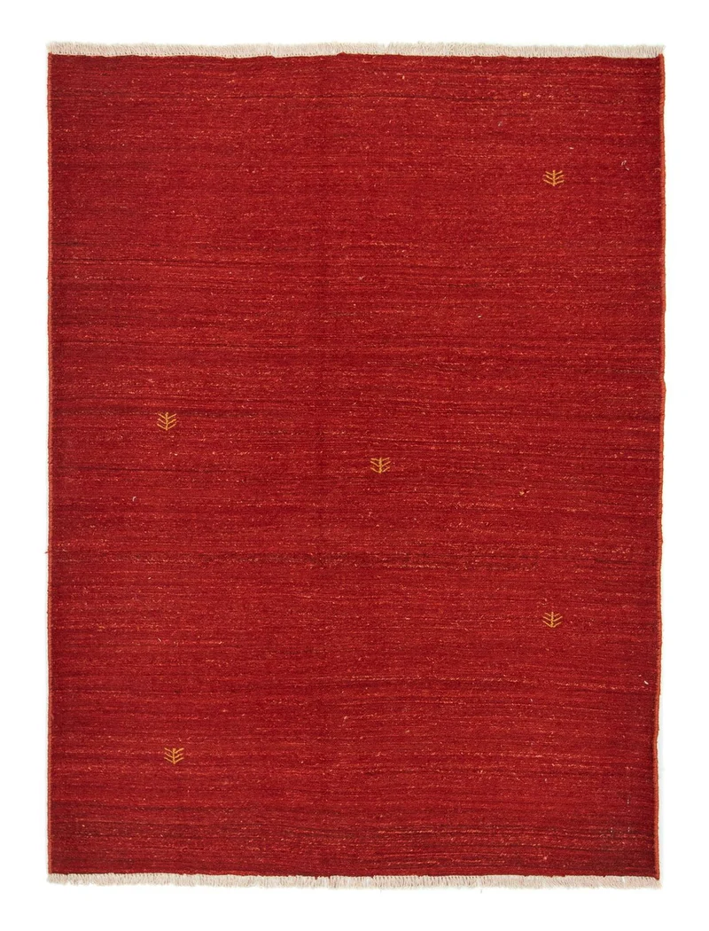 Gabbeh Teppich - Perser 140 x 190 cm - rot