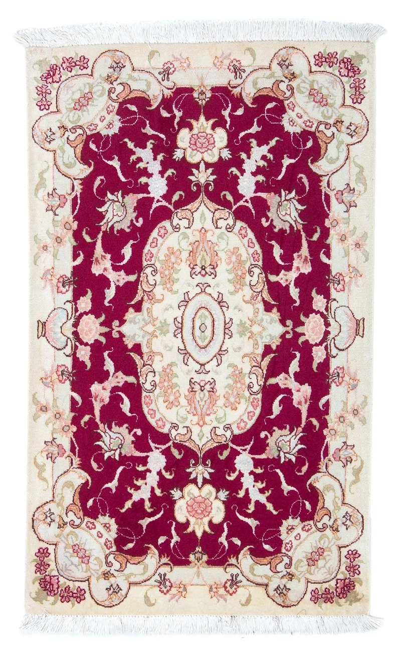 Perserteppich - Täbriz - Royal 58 x 98 cm - dunkelrot