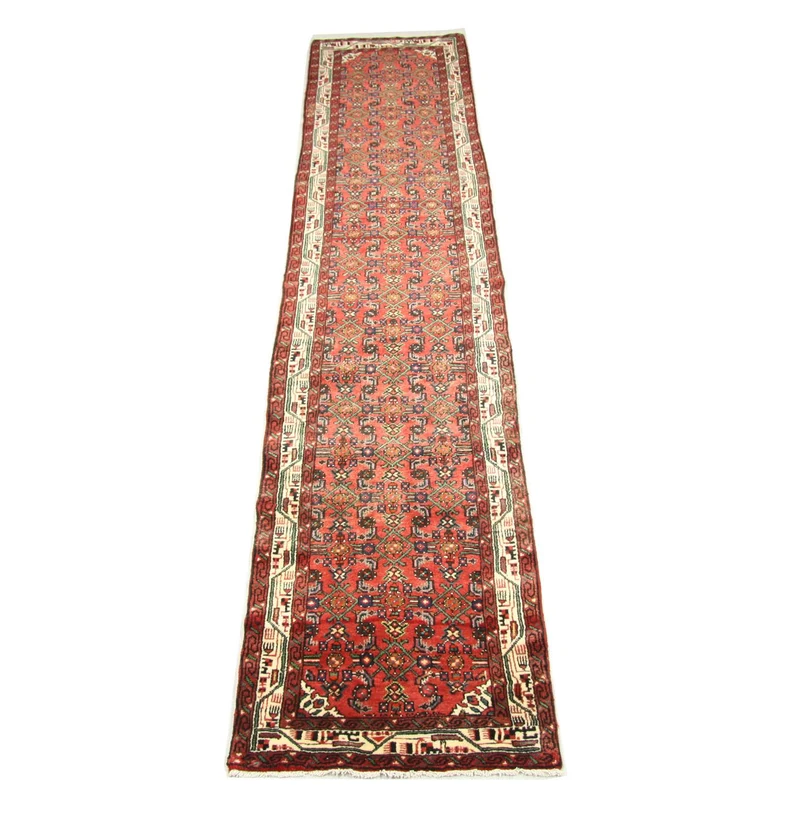 Perserteppich - Nomadic 80 x 385 cm - rot