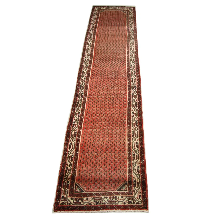 Perserteppich - Nomadic 80 x 387 cm - rot