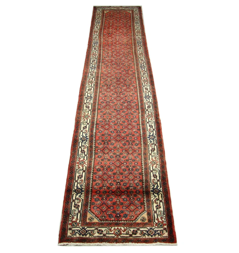 Perserteppich - Nomadic 81 x 404 cm - rot