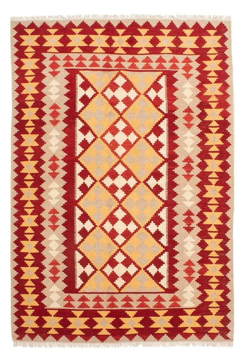 Kelim Teppich - Oriental 167 x 243 cm - mehrfarbig