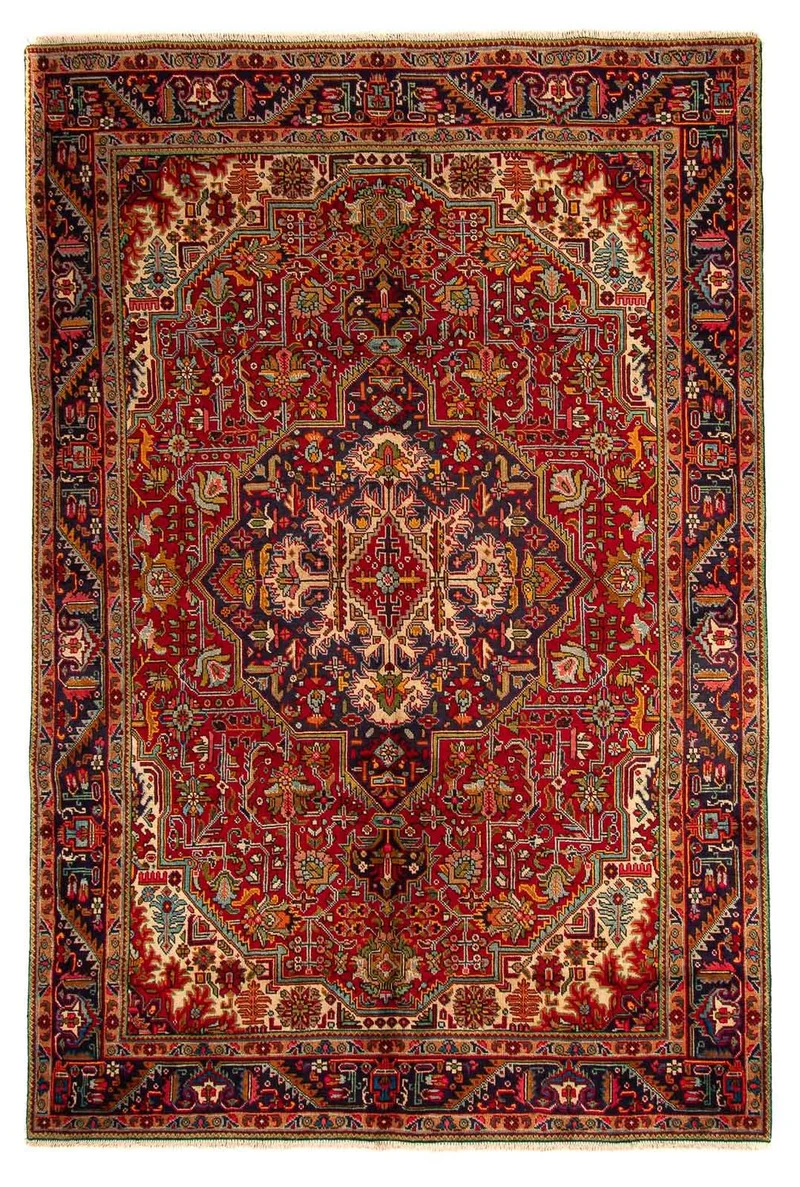 Perserteppich - Täbriz 195 x 290 cm - mehrfarbig