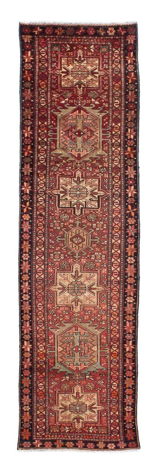 Perserteppich - Nomadic 80 x 310 cm - dunkelrot