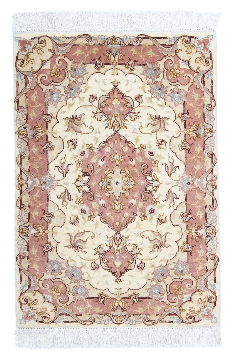Perserteppich - Täbriz - Royal 60 x 89 cm - beige