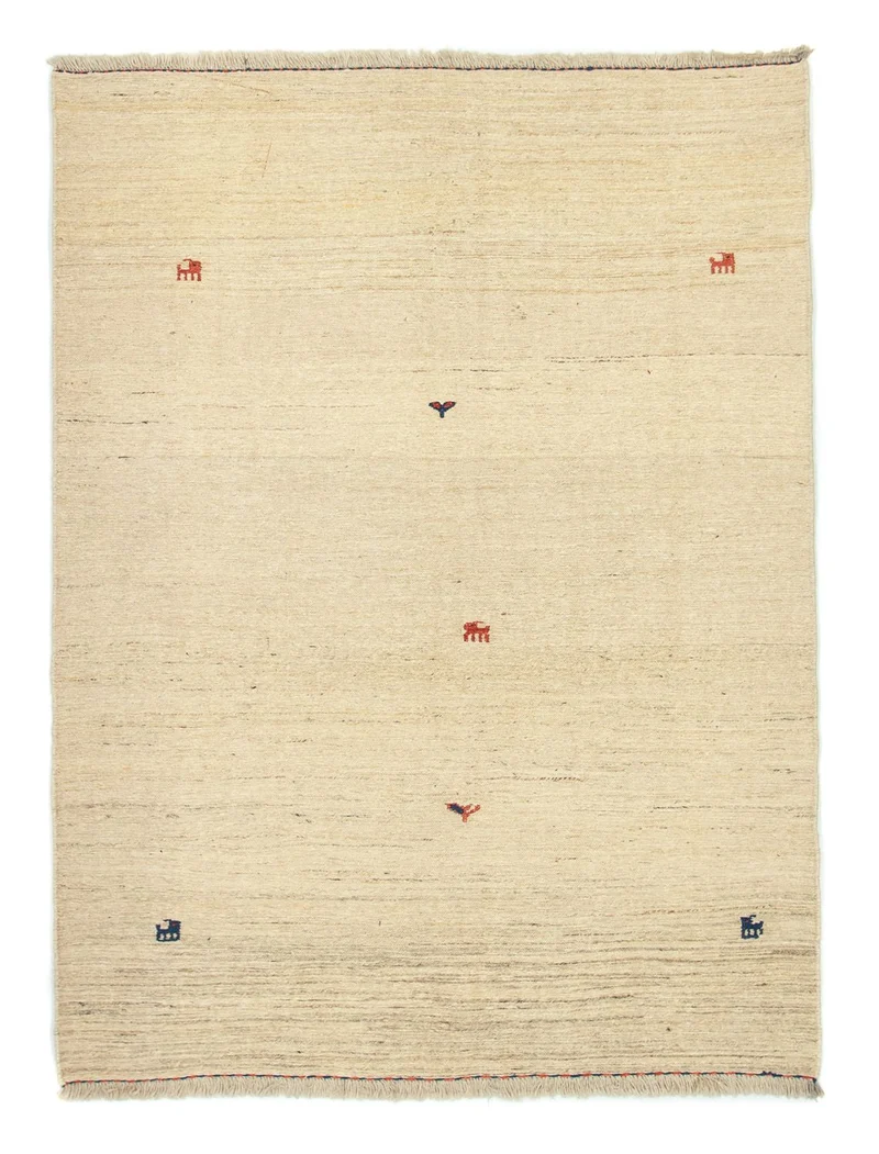 Gabbeh Teppich - Perser 137 x 179 cm - mehrfarbig