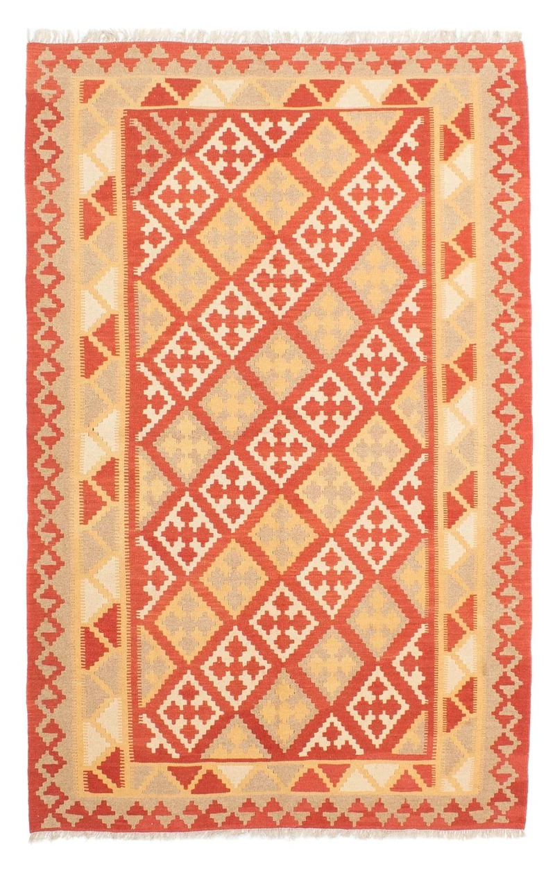 Kelim Teppich - Oriental 162 x 245 cm - mehrfarbig