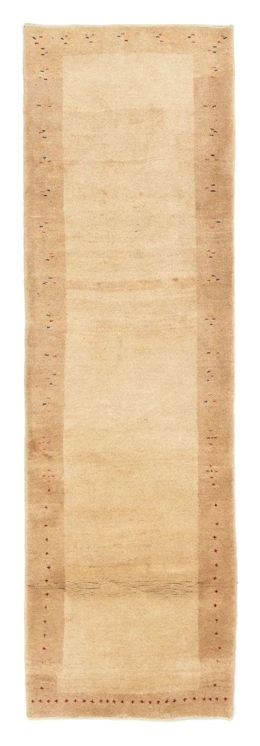 Gabbeh Teppich - Perser 88 x 298 cm - beige