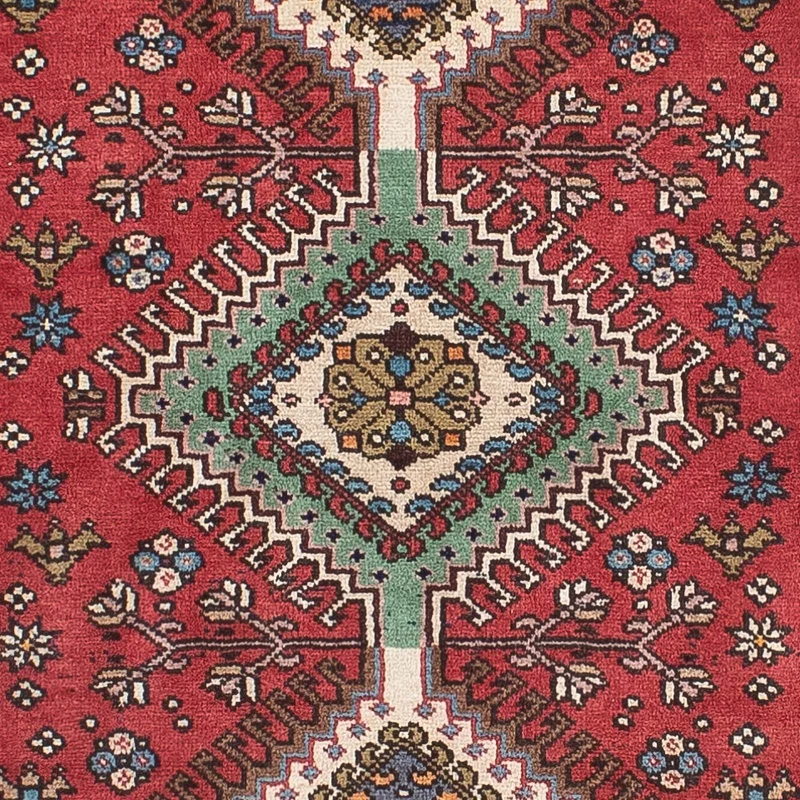 Perserteppich - Nomadic 75 x 281 cm - rot