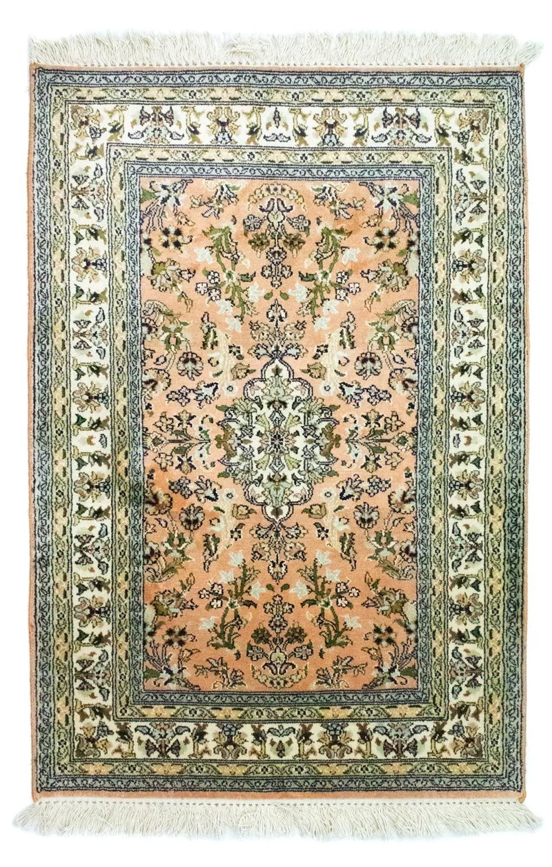 Seidenteppich - Kaschmir Seide 64 x 93 cm Fußmatte