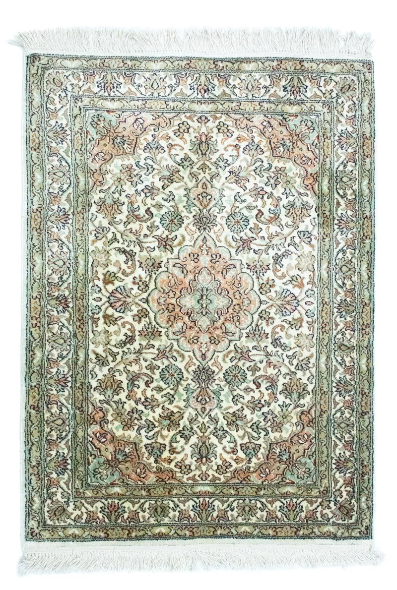 Seidenteppich - Kaschmir Seide 66 x 90 cm Fußmatte