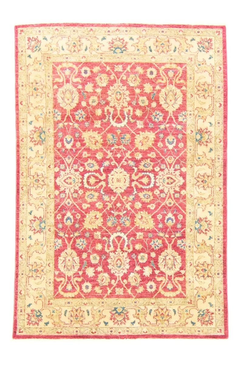 Ziegler Teppich 123 x 178 cm - rot