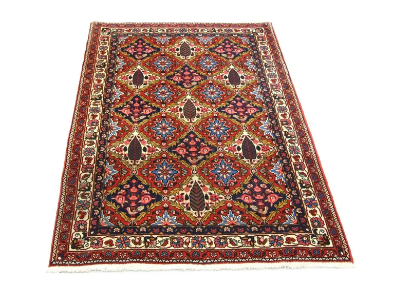 Perserteppich - Nomadic 104 x 155 cm - blau