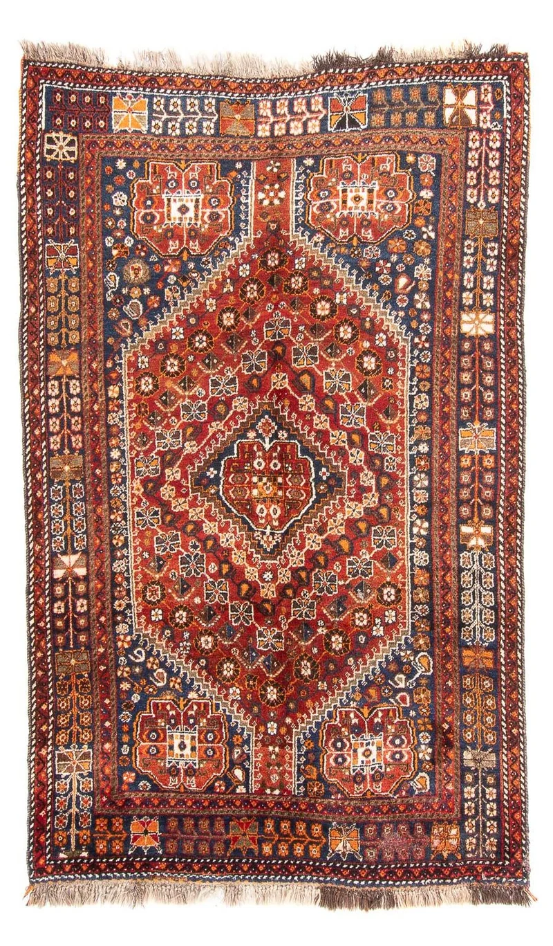 Perserteppich - Nomadic - 160 x 255 cm - orange