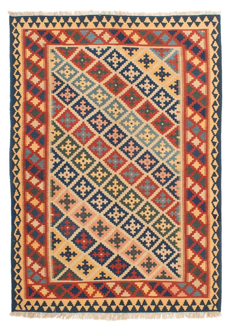 Kelim Teppich - Oriental 164 x 221 cm - mehrfarbig