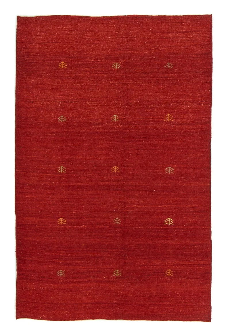 Gabbeh Teppich - Perser 120 x 186 cm - rot