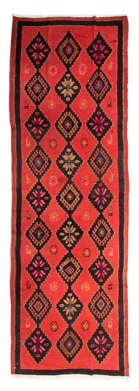 Kelim Teppich - Old 140 x 400 cm - mehrfarbig