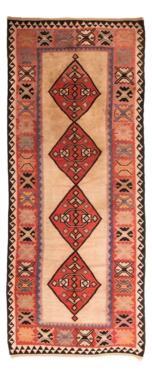 Kelim Teppich - Old 155 x 360 cm - mehrfarbig