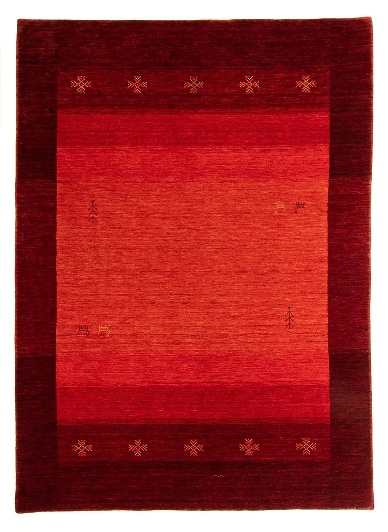 Gabbeh Teppich - Loribaft Softy 170 x 240 cm - mehrfarbig