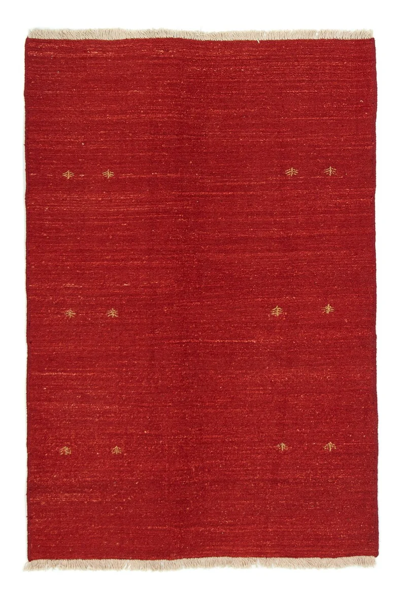 Gabbeh Teppich - Perser 120 x 180 cm - rot