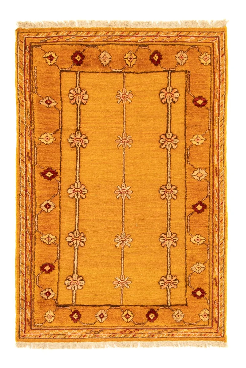 Gabbeh Teppich - Perser 116 x 173 cm - gold