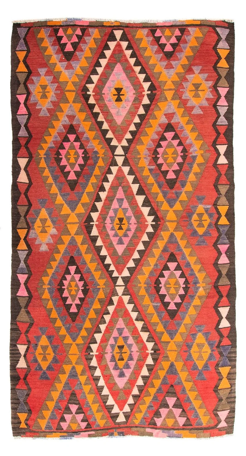 Kelim Teppich - Old 180 x 300 cm - mehrfarbig