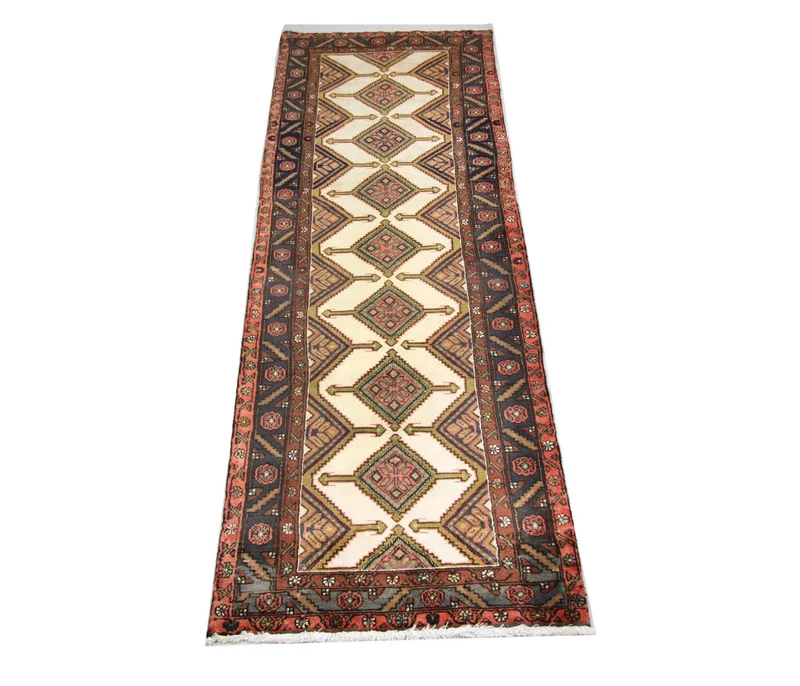 Perserteppich - Nomadic 94 x 292 cm - beige