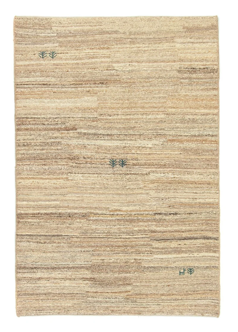 Gabbeh Teppich - Perser 117 x 180 cm - beige